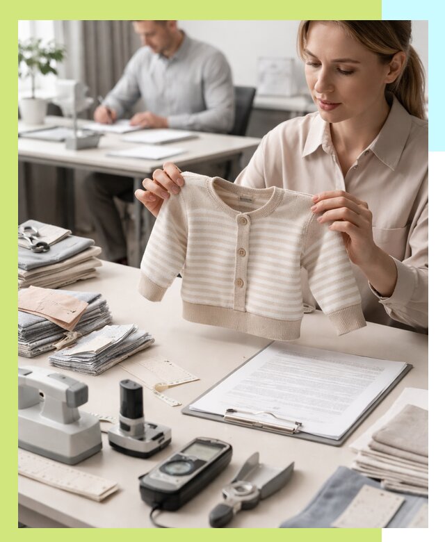 Сертификация детской одежды и текстильных изделий в Назарове