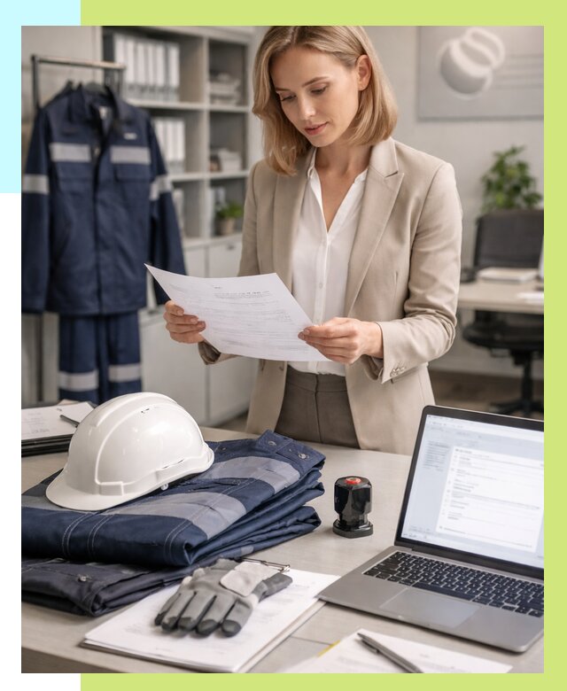 Сертификация спецодежды в Назарове от 7195 р. | Алешин-Нрв