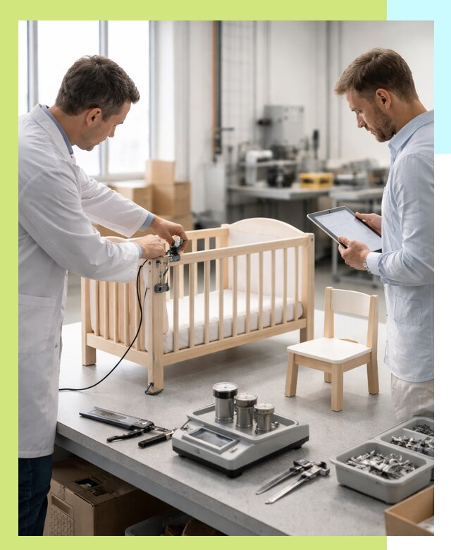 Сертификация детской мебели и проверка безопасности в Назарове