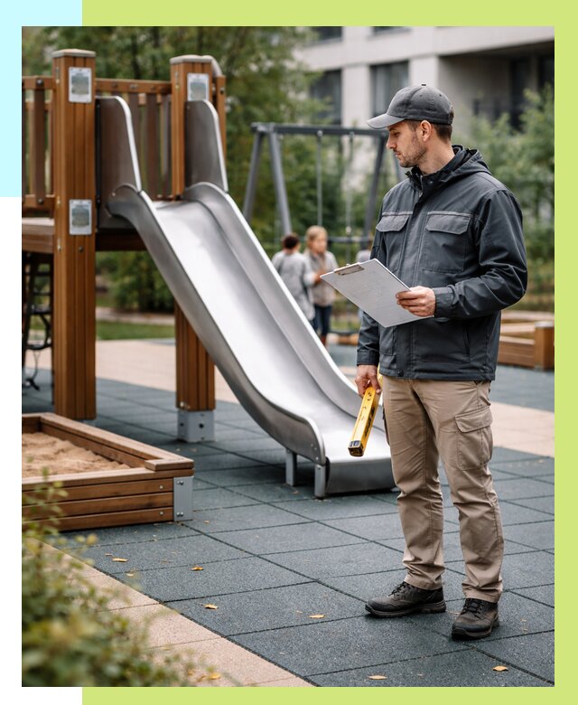 Сертификация детских площадок в Назарове от 25695 р. | Алешин-Нрв