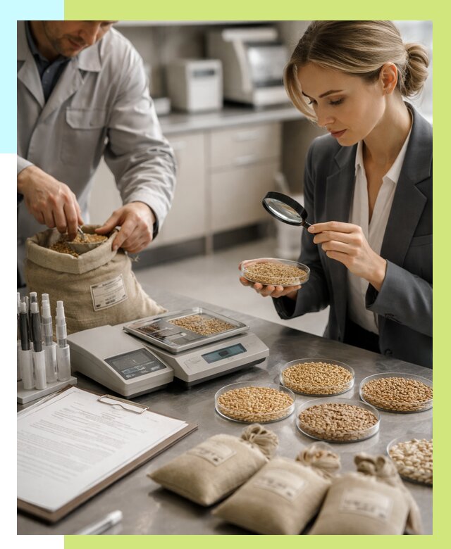 Сертификация зерна в Назарове по цене от 15417 р. | Алешин-Нрв