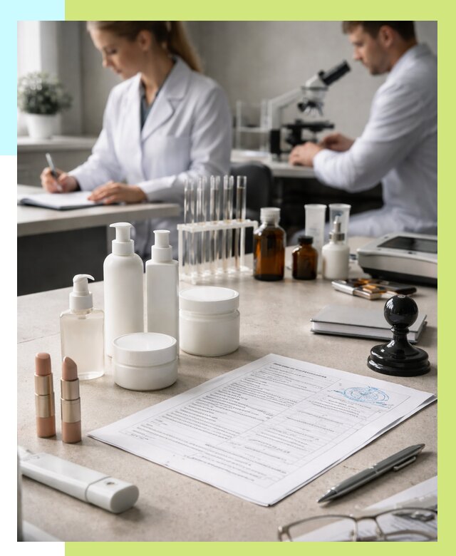 Сертификация косметики в Назарове от 20556 р. - Алешин-Нрв