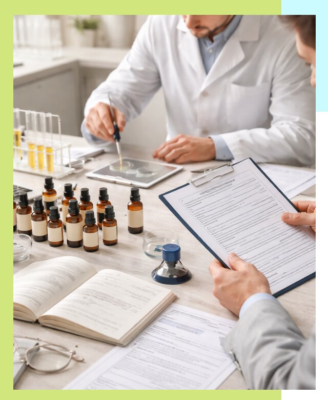 Сертификация эфирных масел и документация качества в Назарове