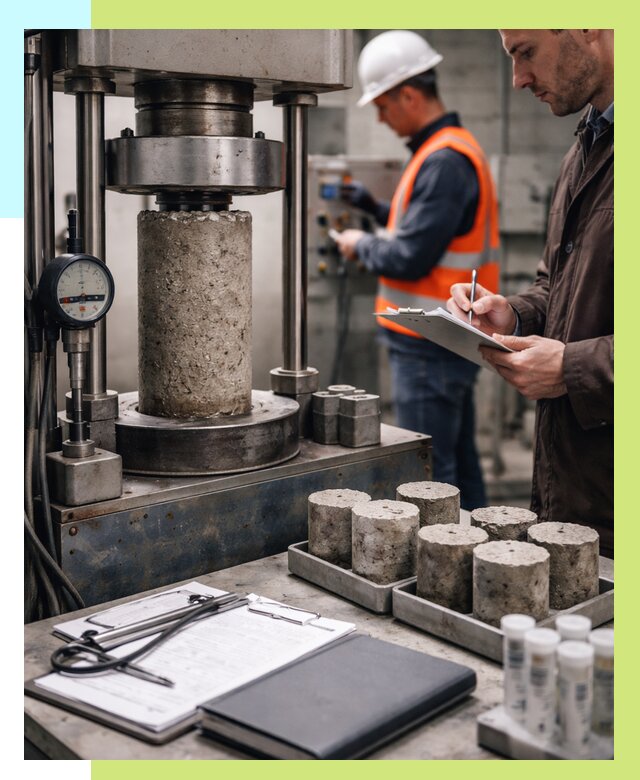 Сертификация бетона в Назарове от 30834 р. сертификат | Алешин-Нрв