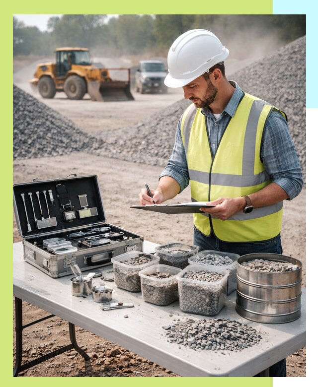 Сертификация щебня в Назарове по ГОСТу и техническим требованиям