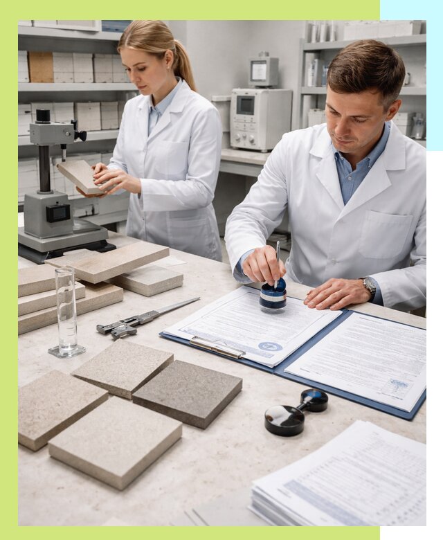 Сертификация плитки и керамики в Назарове с документами