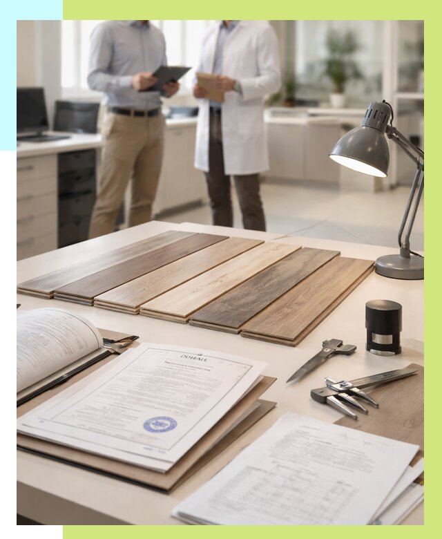 Сертификация ламината в Назарове от 18500 р. под ключ | Алешин-Нрв