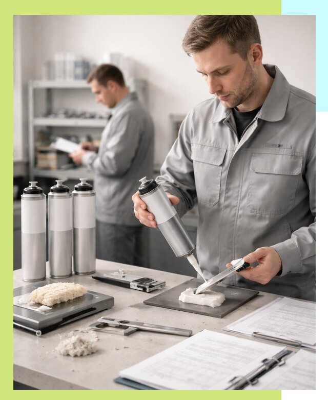 Сертификация монтажной пены и соответствие стандартам в Назарове