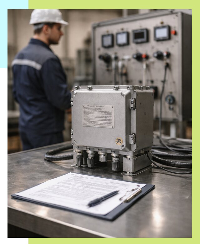 Сертификация взрывозащищенного оборудования в Назарове от 35973 р. | Алешин-Нрв