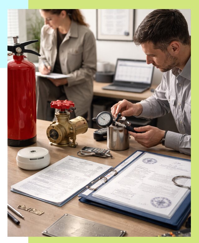 Сертификация пожарного оборудования в Назарове от 15417 р.|Алешин-Нрв