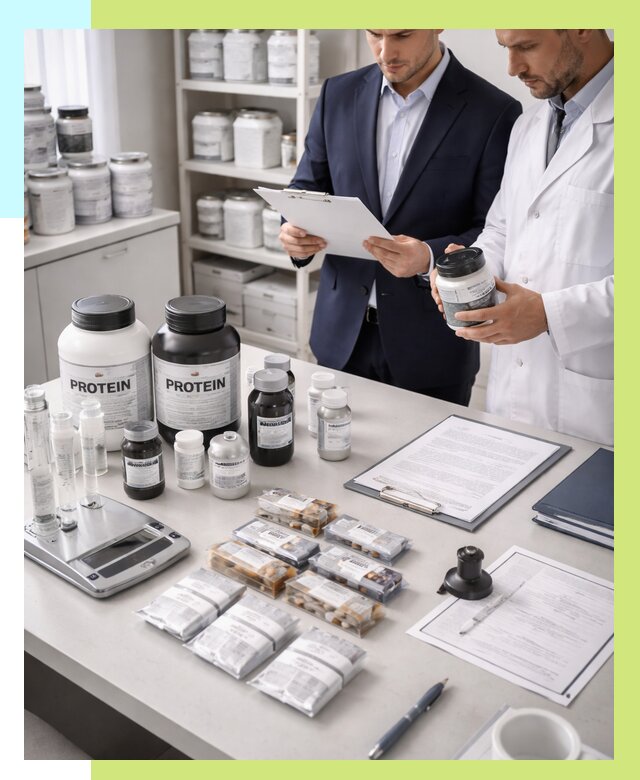 Сертификация спортивного питания в Назарове от 15417 р., Алешин-Нрв