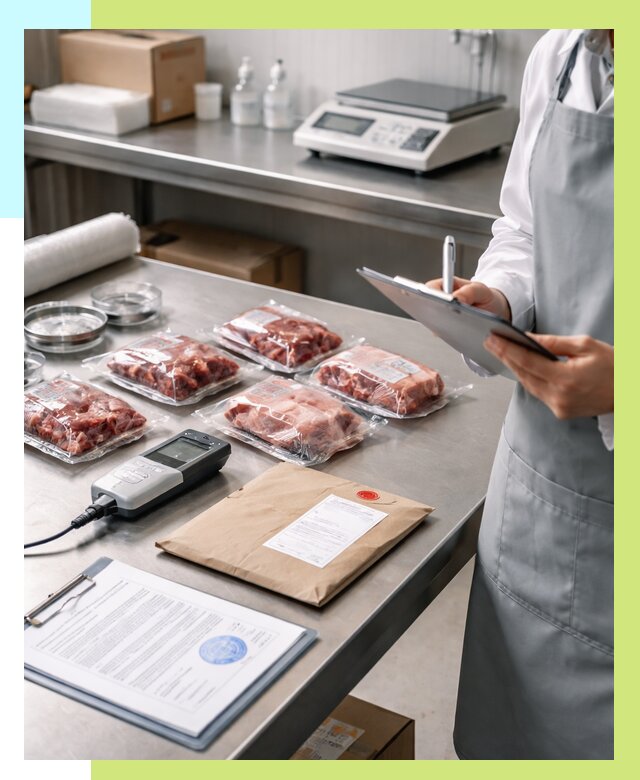 Сертификат на мясо и декларация в Назарове от 8736 р. | Алешин-Нрв