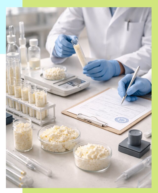 Сертификация творога в Назарове от 12334 р. под ключ | Алешин-Нрв