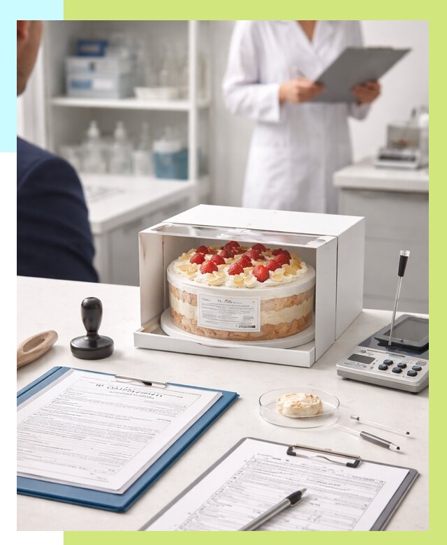 Сертификация тортов в Назарове от 9250 р. заказать | Алешин-Нрв