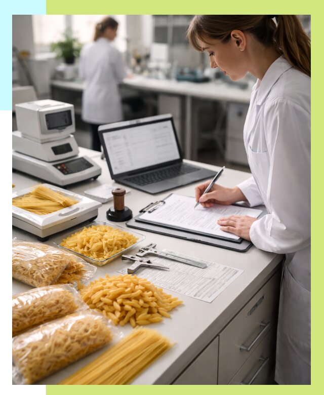 Сертификация макаронных изделий в Назарове от 15417 р. | Алешин-Нрв