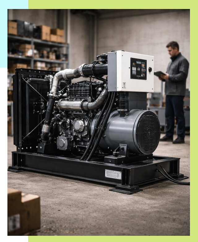 Сертификация дизель генераторов в Назарове от 15417 р. | Алешин-Нрв