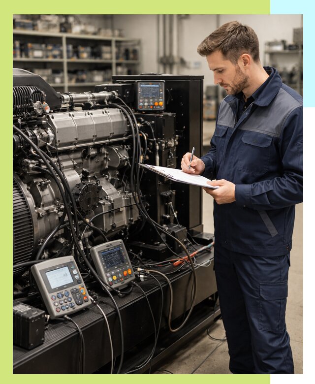 Сертификация дизельных генераторов и их оборудования в Назарове