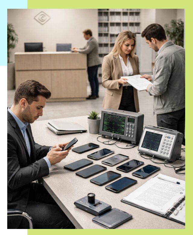 Сертификация телефонов в Назарове от 25695 р. под ключ | Алешин-Нрв