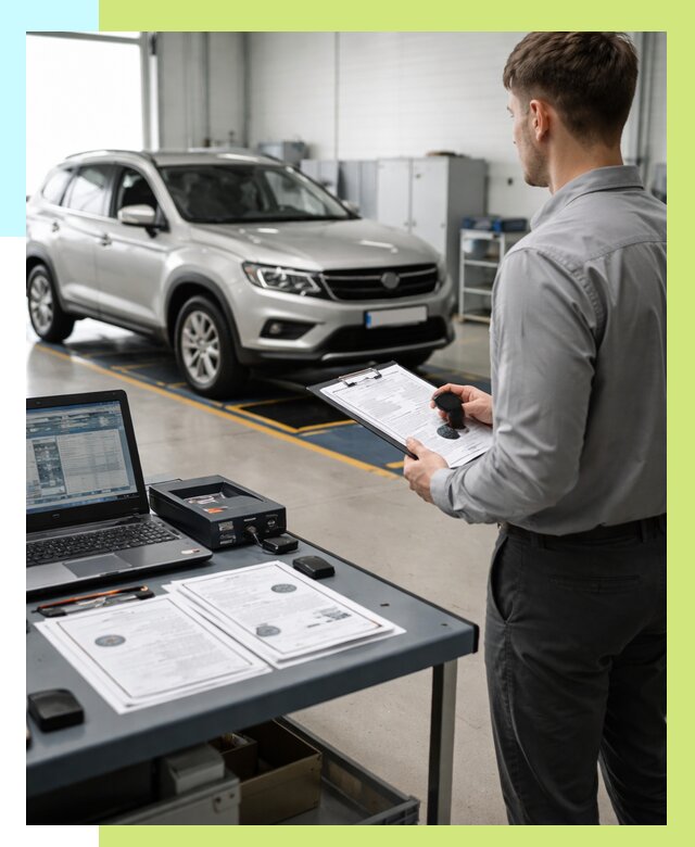 Сертификация транспортных средств в Назарове от 12334 р. | Алешин-Нрв