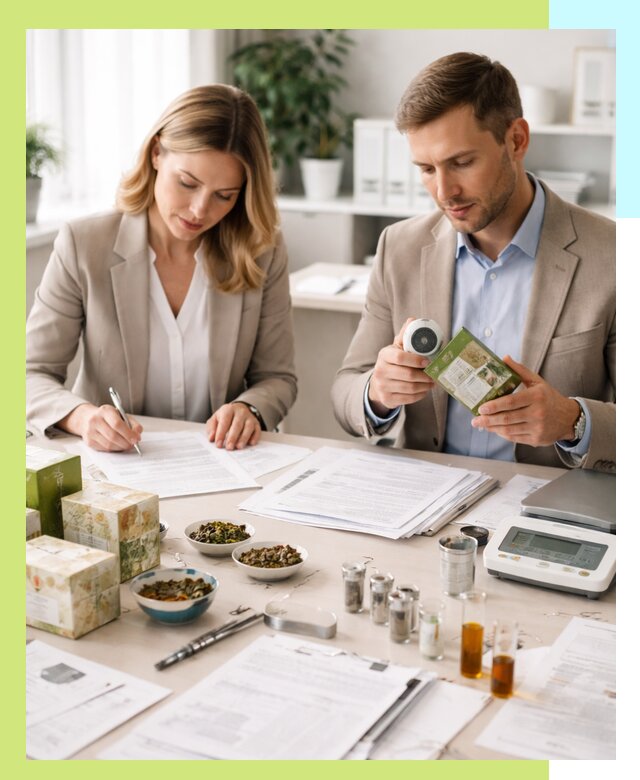 Разработка ТУ на чай и маркировку продукции в Назарове