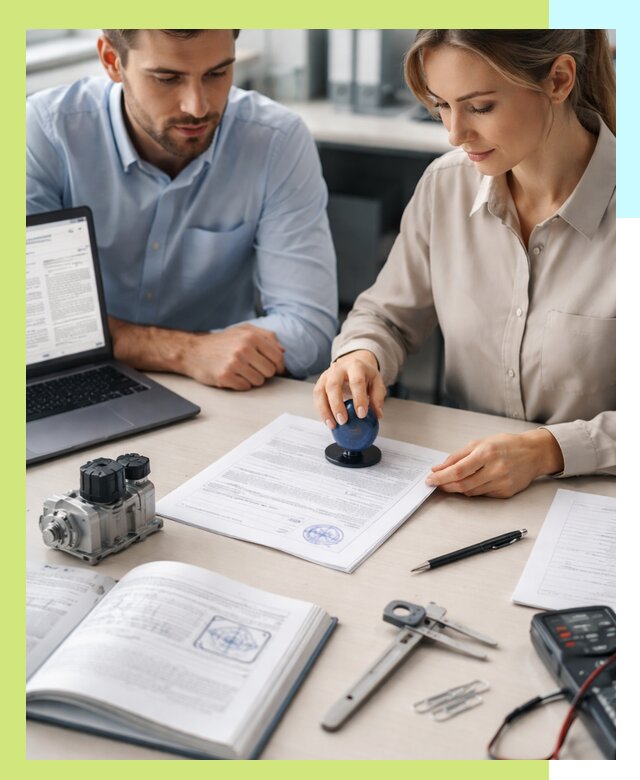 Выдача паспорта изделия и техническая экспертиза продукции в Назарове