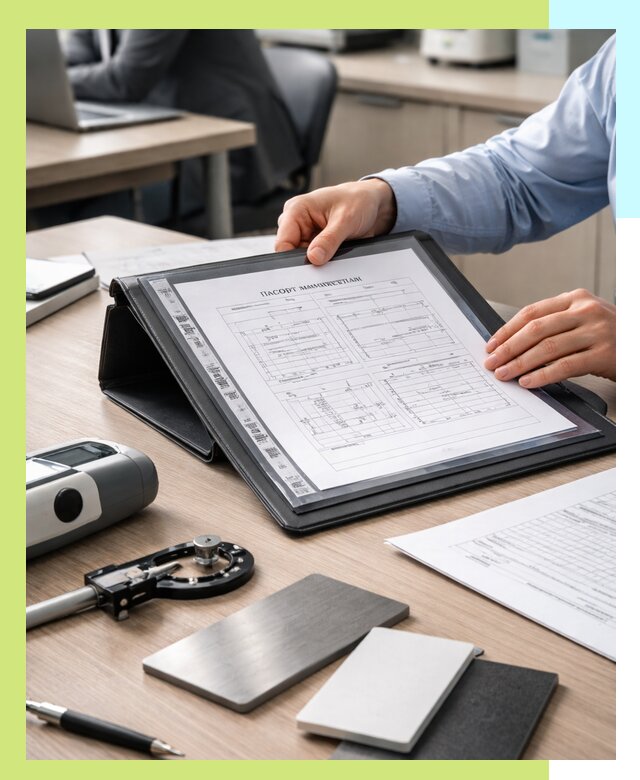 Оформление паспорта материала для продукции в Назарове