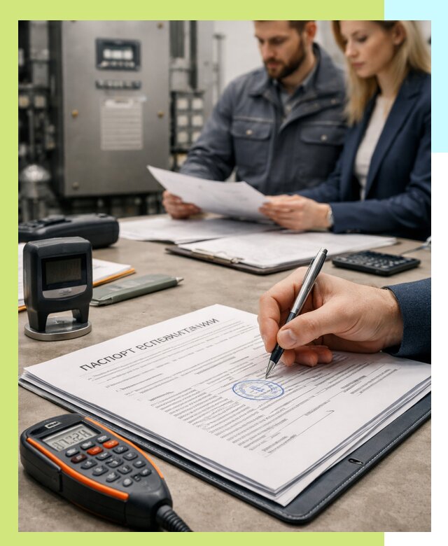 Оформление паспорта эксплуатации оборудования в Назарове