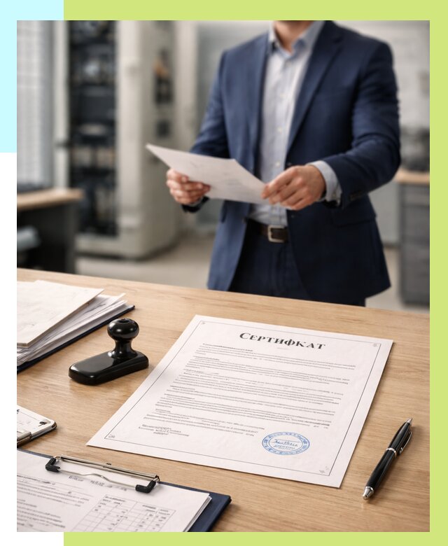 Сертификат на оборудование в Назарове от 15417 р. | Алешин-Нрв