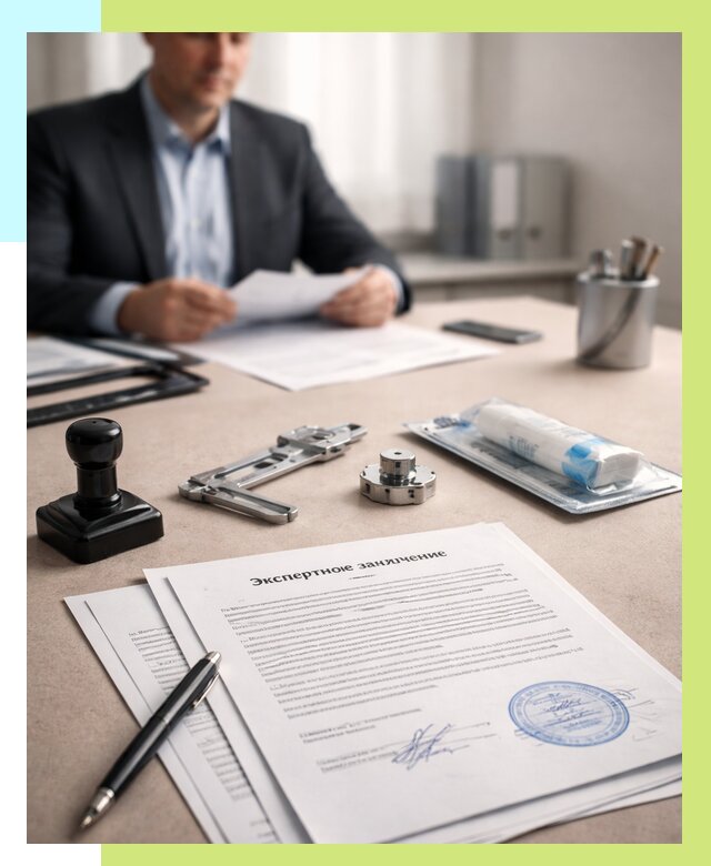 Экспертное заключение на продукцию в Назарове от 8736 р. | Алешин-Нрв