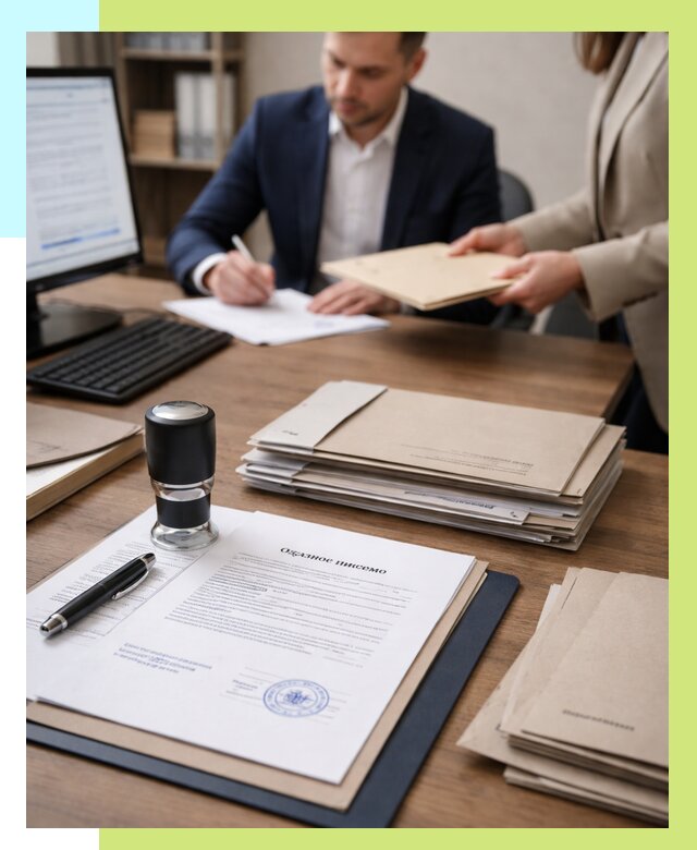 Отказное письмо для таможни в Назарове от 3083 р, Алешин-Нрв