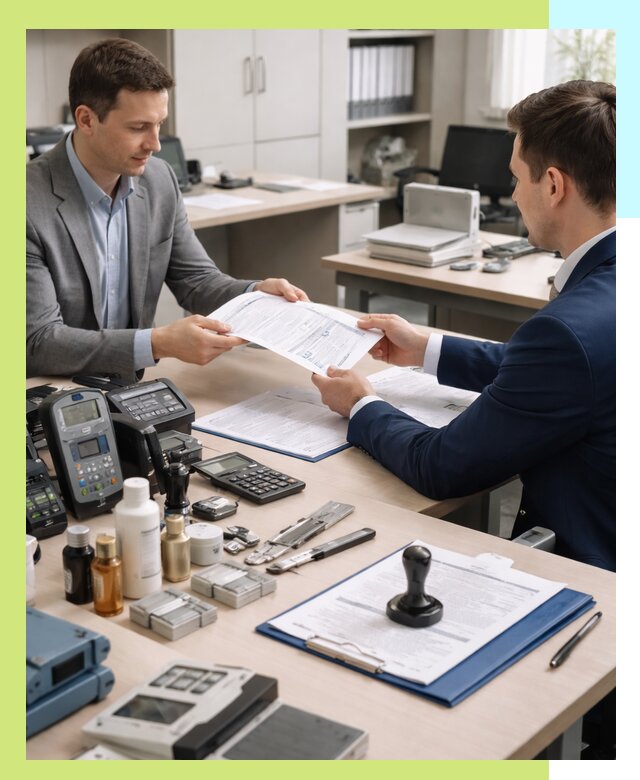 Оформление и получение заключения РЧЦ для оборудования в Назарове