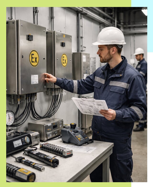 Сертификат взрывозащиты промышленного оборудования в Назарове