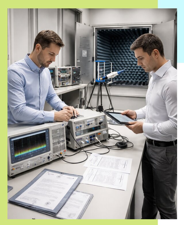 Оформление и выдача сертификата ЭМС для продукции в Назарове