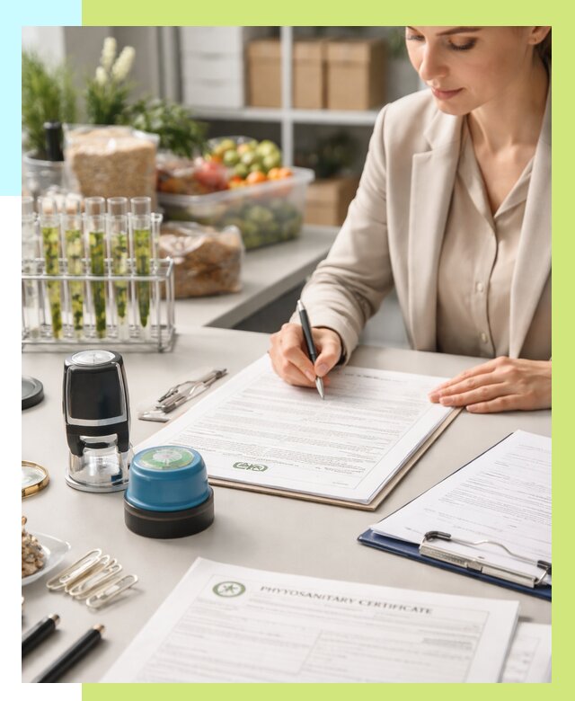 Фитосанитарный сертификат оформить в Назарове от 4625 р. | Алешин-Нрв