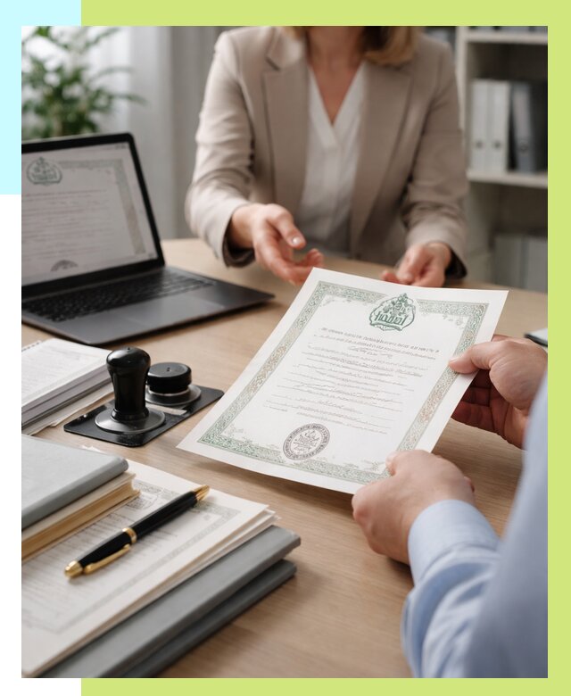 Халяль сертификат в Назарове, получить от 15417 р. | Алешин-Нрв