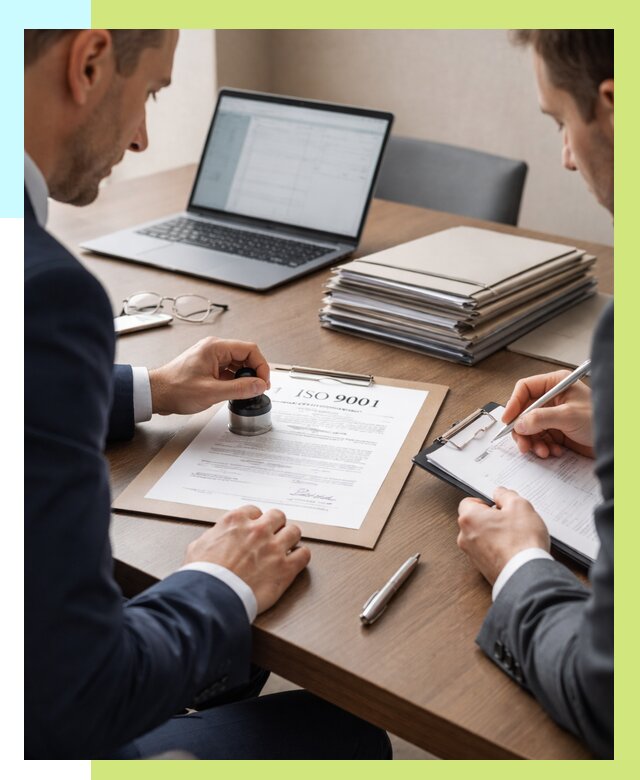 Сертификат ISO 9001 в Назарове купить от 82224 р. | Алешин-Нрв