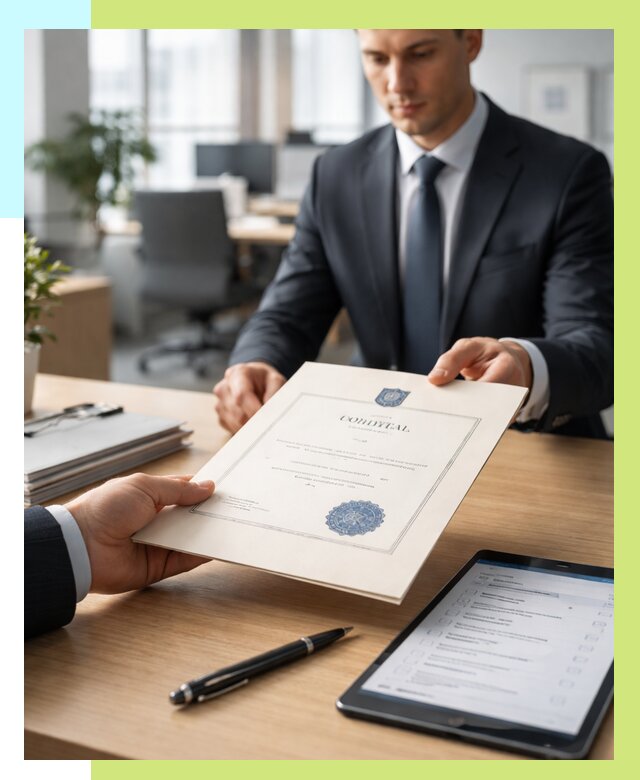 Сертификат ISO 30301 в Назарове от 35973 р. | Алешин-Нрв - под ключ