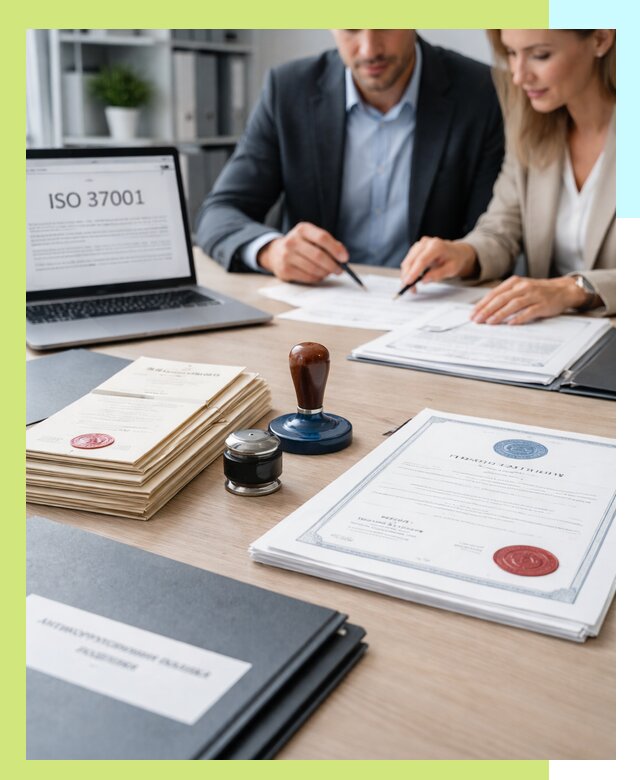 Получение сертификата ISO 37001 по системе борьбы с коррупцией в Назарове