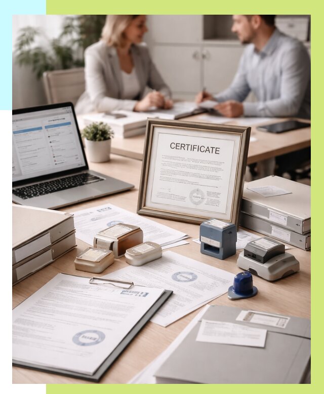 Сертификация компании в Назарове от 46251 р. | Алешин-Нрв — заказ